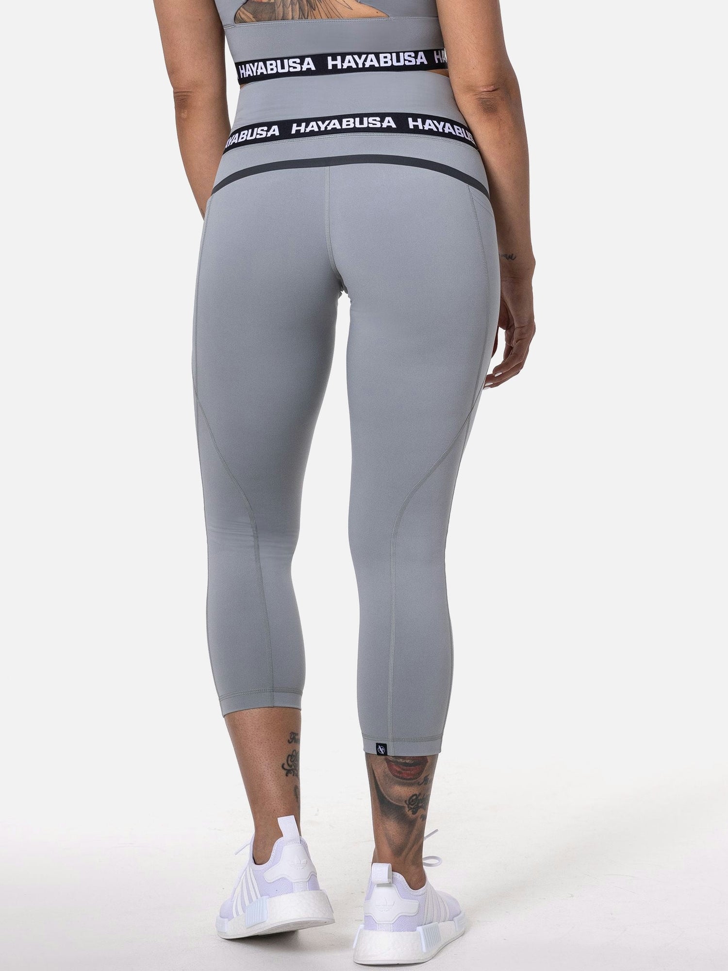 Hayabusa Leggings High Rise 3/4 Damen - Grau
