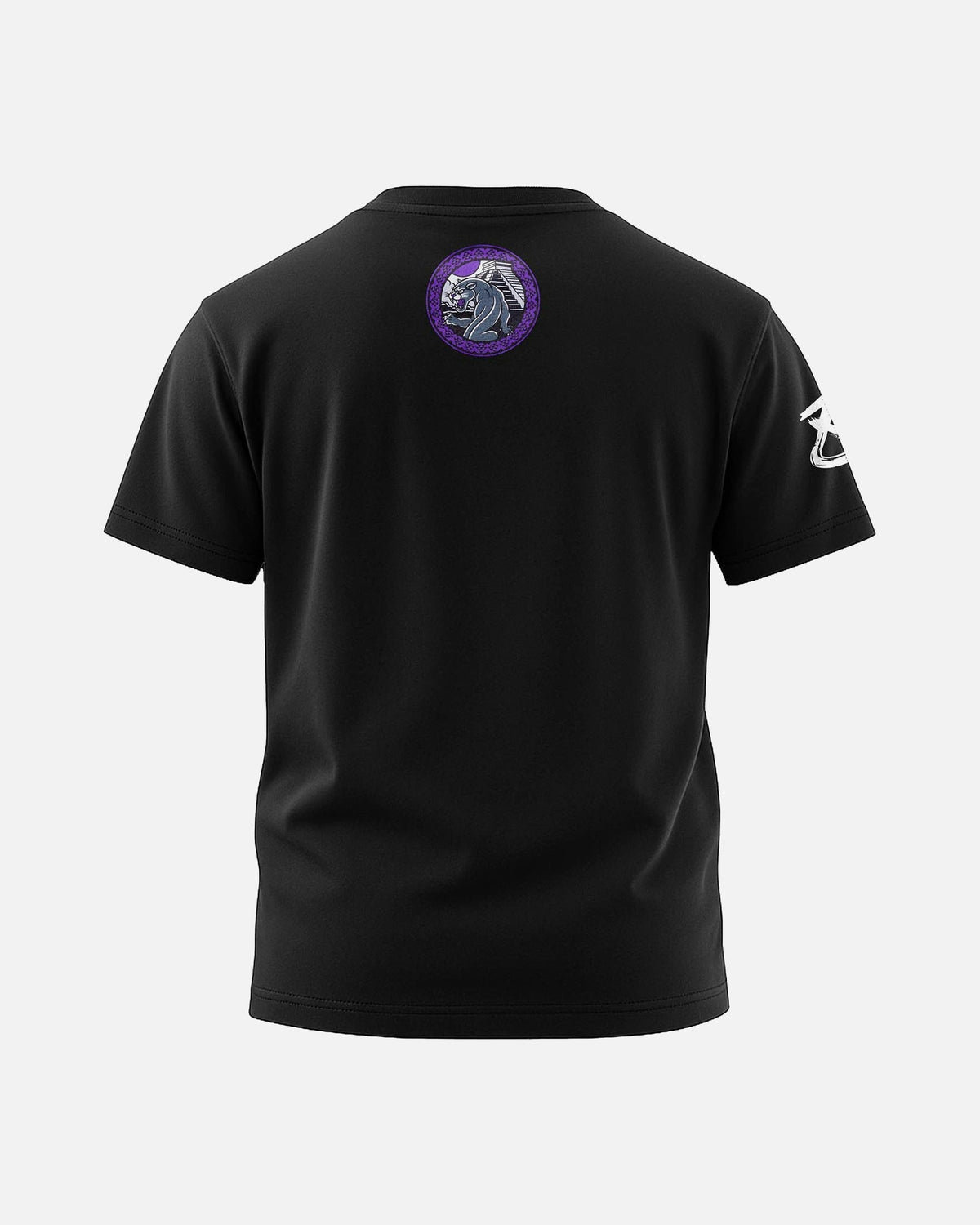 8 WEAPONS T-Shirt Beastial Panther - Schwarz/Lila