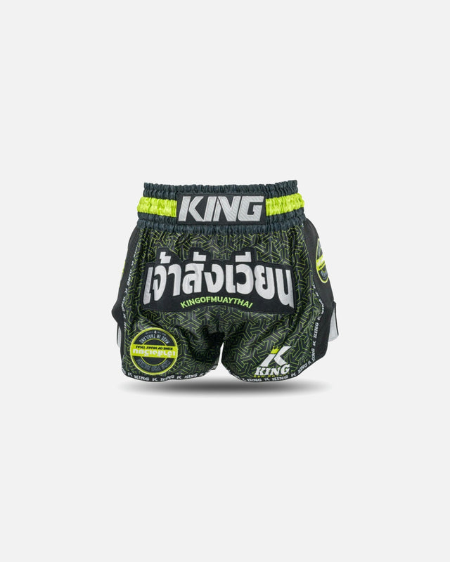 King Pro Boxing Muay Thai Shorts Origin - Schwarz