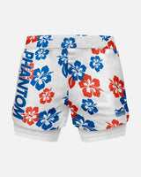 Phantom Athletics MMA Shorts Fusion 2in1 - Weiß/Blau/Rot