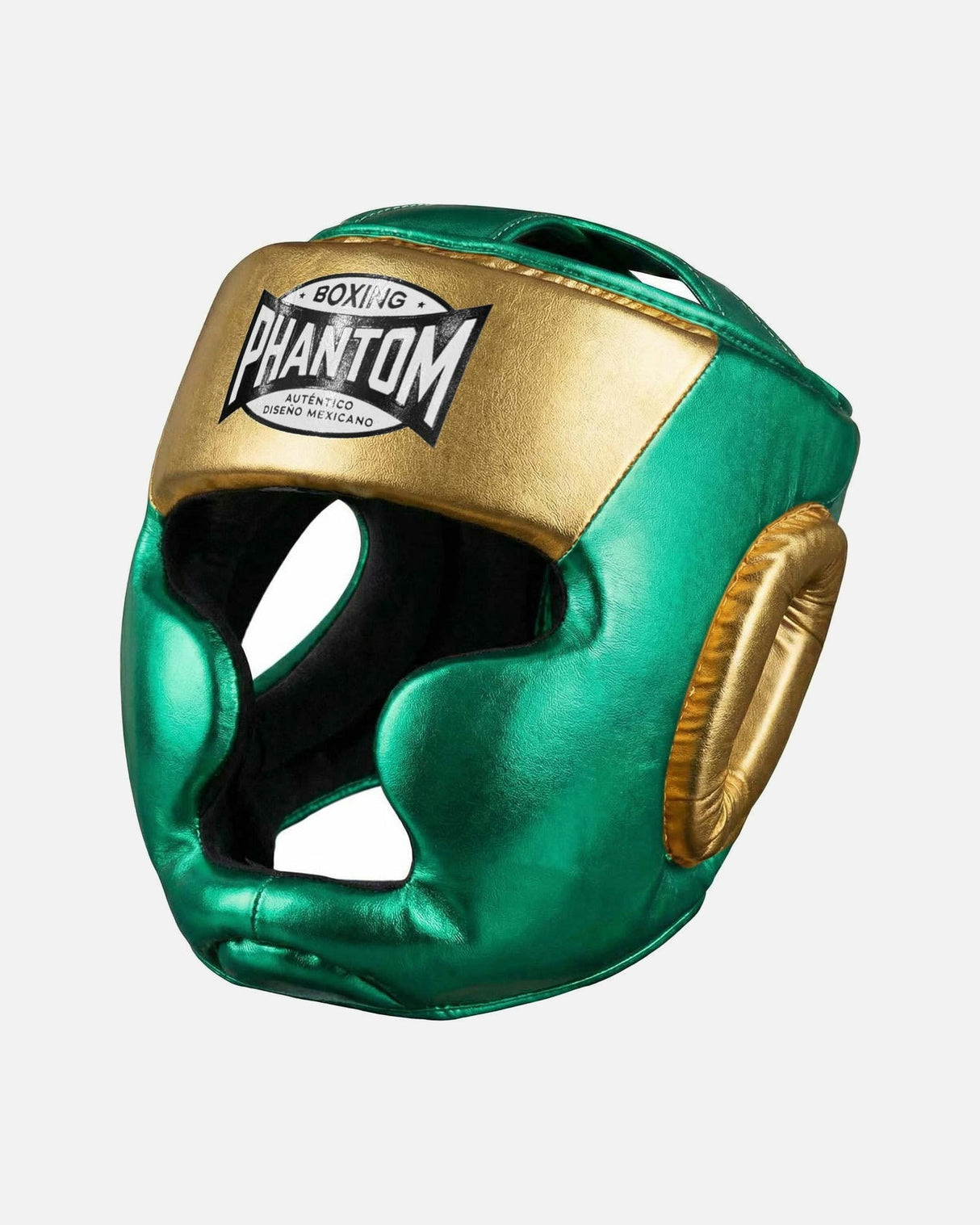 Phantom Athletics Kopfschutz Mexico Full Face - Grün/Gold