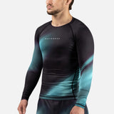 Hayabusa Rashguard Apex Nova Lange Ärmel - Türkis