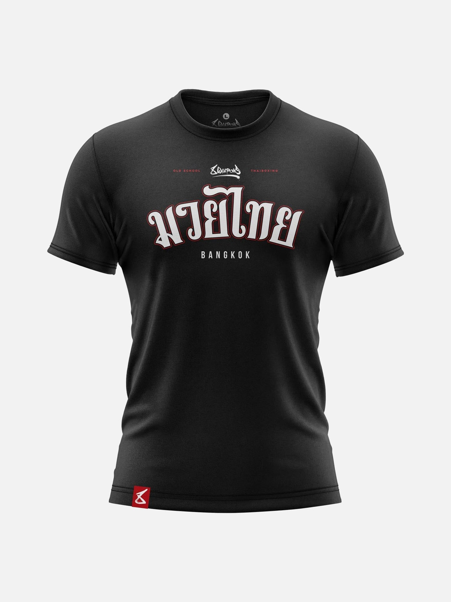 8 WEAPONS T-Shirt Bangkok - Schwarz/Weiß