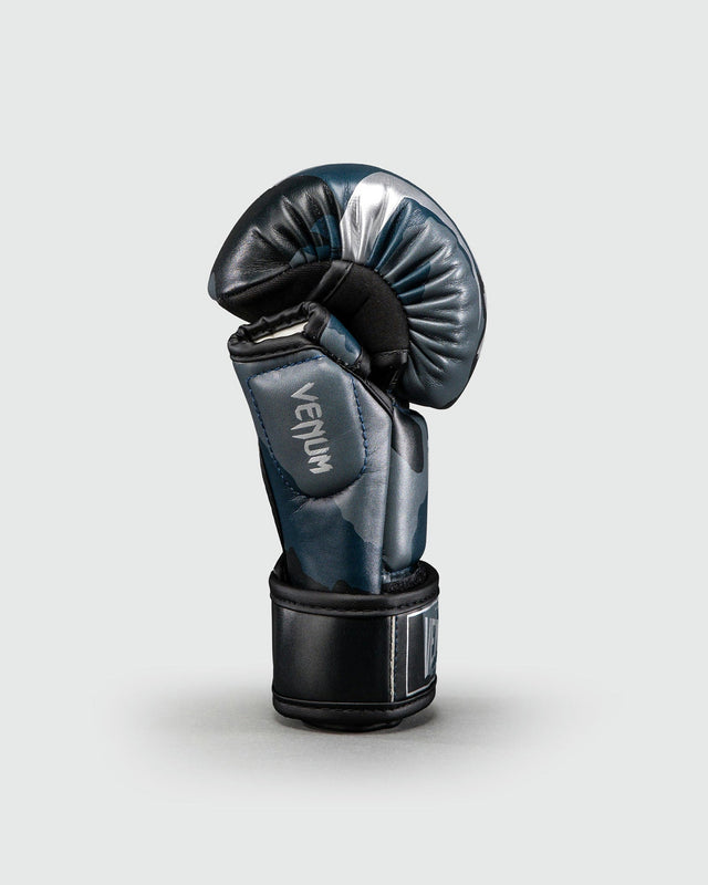 Venum MMA Handschuhe Elite Camo - Dunkelmarineblau/Blau
