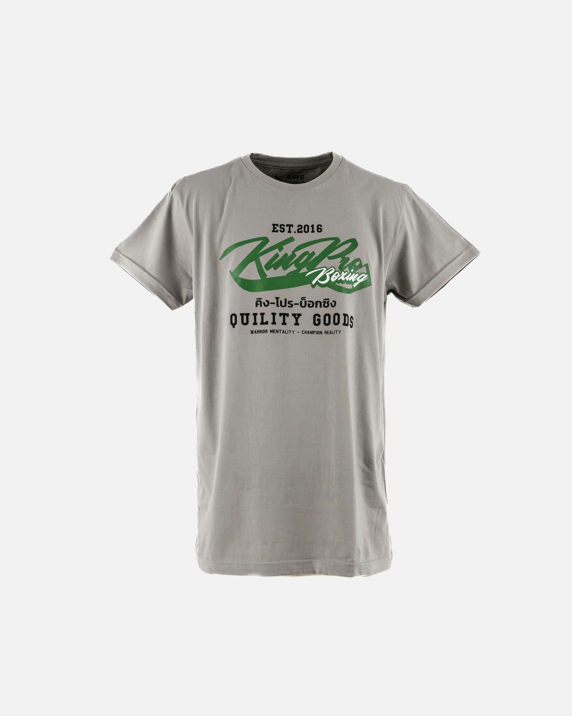 King Pro Boxing T-Shirt Signature - Grau