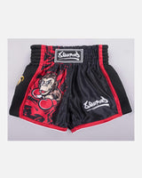 8 WEAPONS Muay-Thai-Shorts Joe - Schwarz/Rot