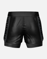 Phantom Athletics Kompressionsshorts Fusion 2in1 Apex - Schwarz/Grau