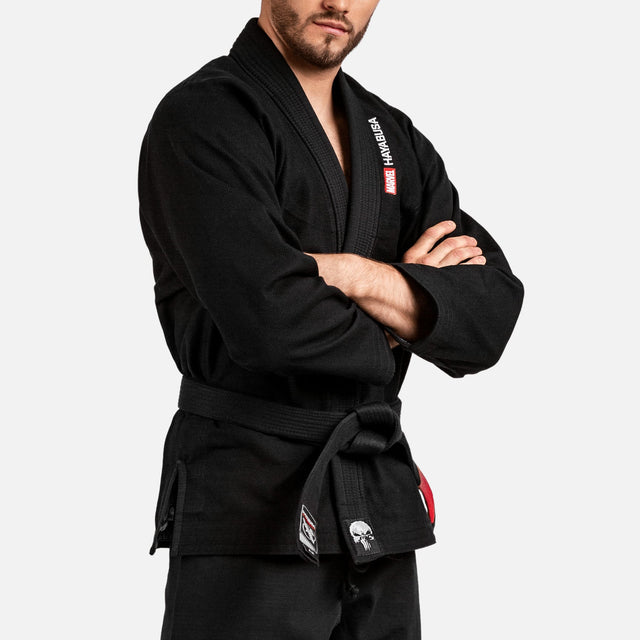 Marvel BJJ Gi The Punisher - Schwarz