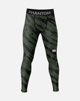 Phantom Athletics Kompressionsshorts Camo Tiger - Armeegrün