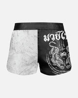 Phantom Athletics Muay Thai Shorts Fusion - Schwarz/Weiß