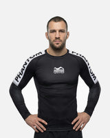 Phantom Athletics Rashguard EVO Apex Lange Ärmel - Schwarz