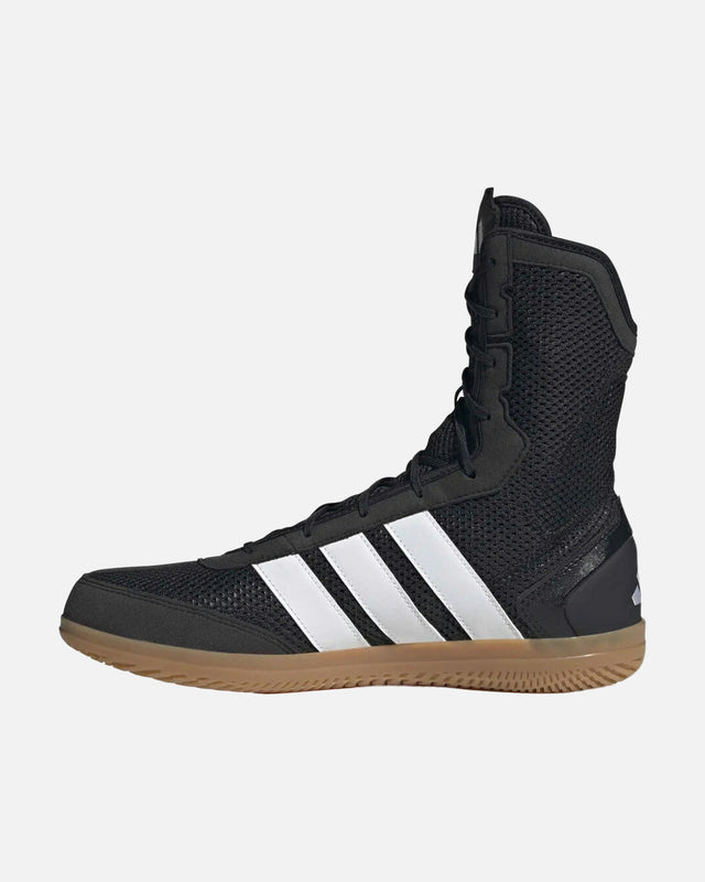 Adidas Boxschuhe Box Hog Wide - Schwarz/Weiß