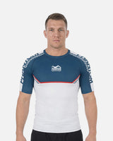 Phantom Athletics Rashguard EVO Apex Kurzarm - Blau