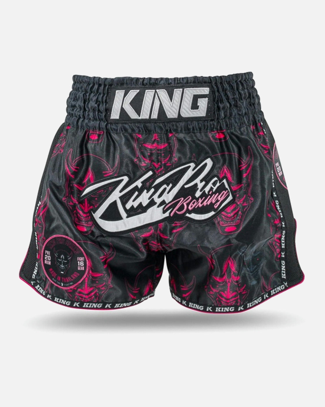 King Pro Boxing Muay Thai Shorts Devil - Schwarz