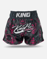 King Pro Boxing Muay Thai Shorts Devil - Schwarz