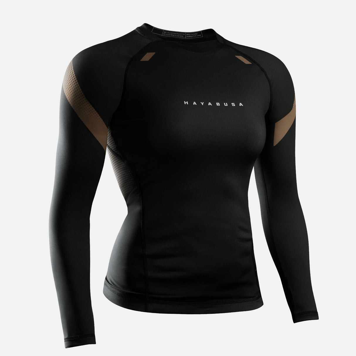 Hayabusa Rashguard Pro Ranked Lange Ärmel Damen - Braun
