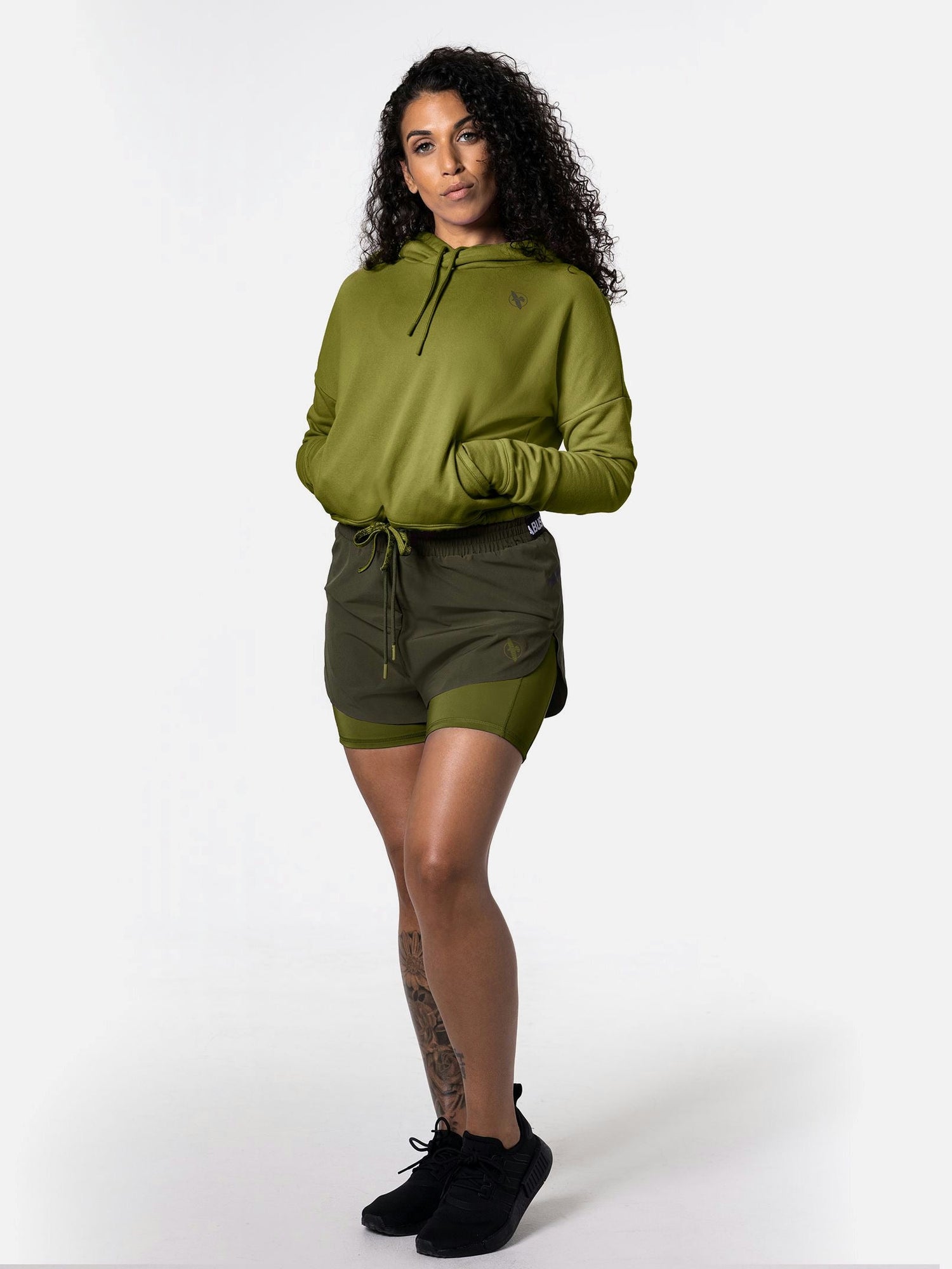 Hayabusa Trainingsshorts Damen - Olivgrün