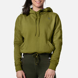 Hayabusa Hoodie Cozy Fleece Damen - Olivgrün