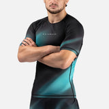 Hayabusa Rashguard Apex Nova Kurzarm - Türkis