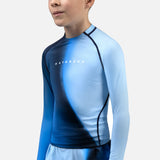 Hayabusa Rashguard Apex Nova Lange Ärmel Kinder - Blau