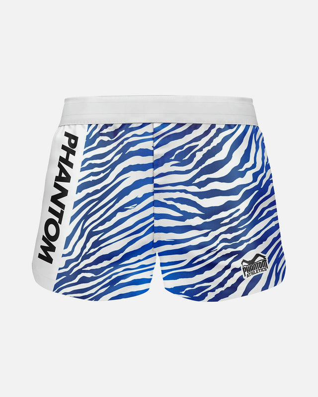 Phantom Athletics MMA Shorts Fusion - Weiß/Blau