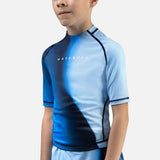 Hayabusa Rashguard Apex Nova Kurzarm Kinder - Blau