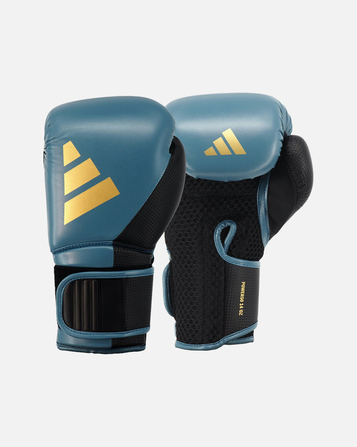 Adidas Boxhandschuhe Power 50 - Grau/Gold