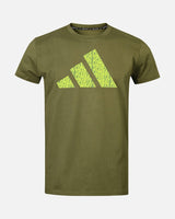 Adidas T-Shirt Perfo Script Graphic - Grün