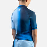Hayabusa Rashguard Apex Nova Kurzarm Kinder - Blau