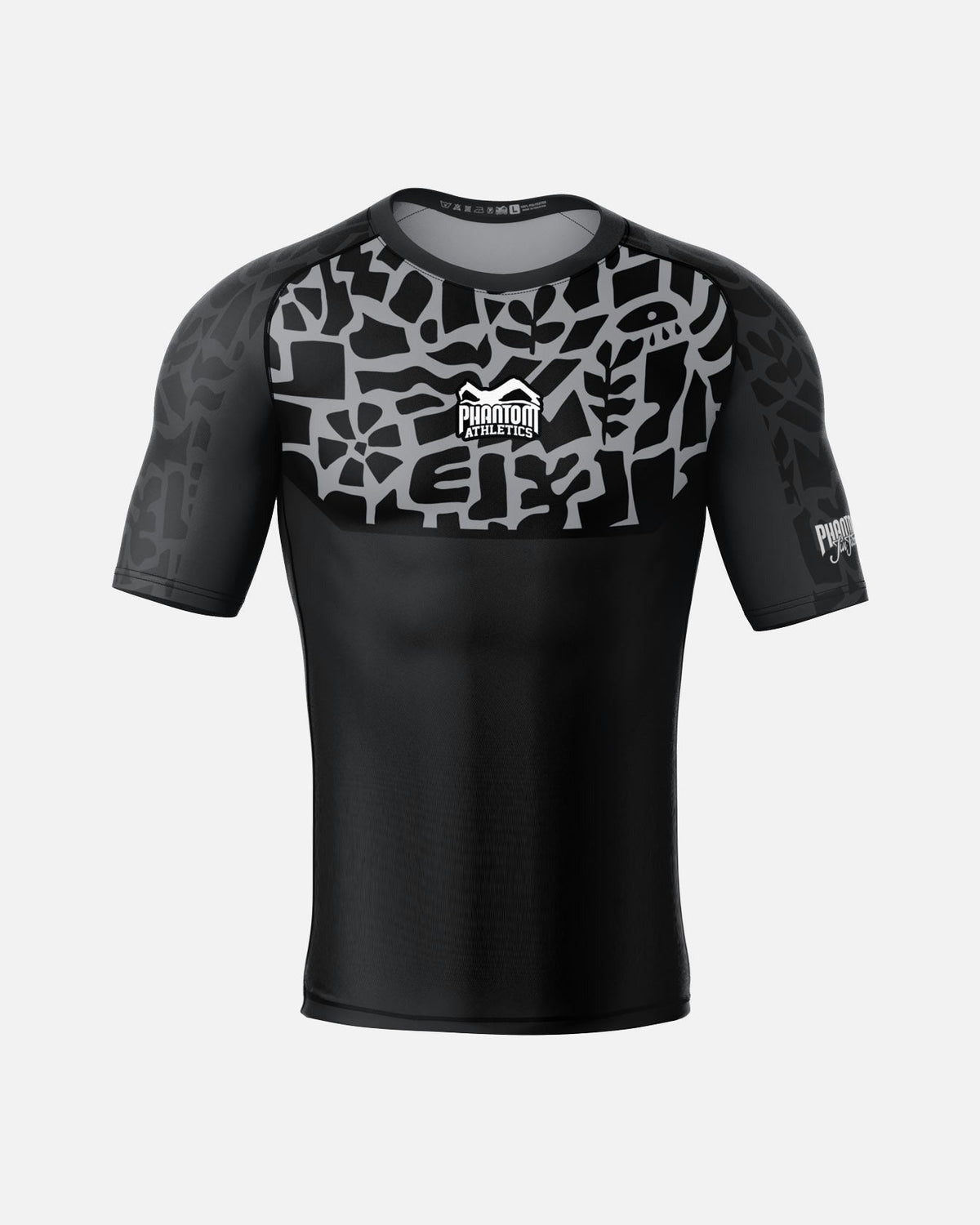 Phantom Athletics Rashguard Groundgame - Schwarz/Grau