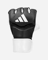 Adidas MMA-Grappling-Handschuhe Traditional - Schwarz/Weiß