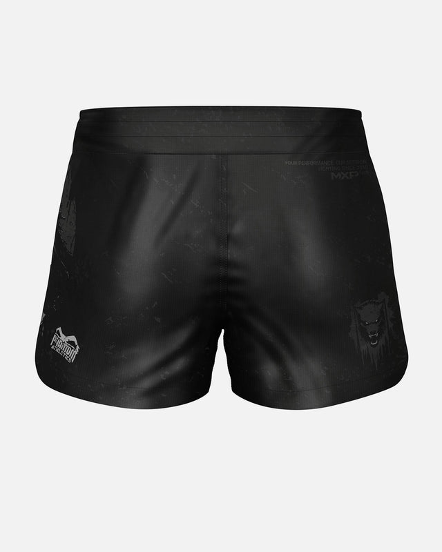 Phantom Athletics MMA Shorts Fusion-R Werewolf - Schwarz/Grau