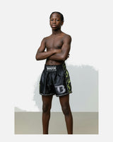 Booster Muay Thai Shorts Combat Series 5 Kinder - Schwarz