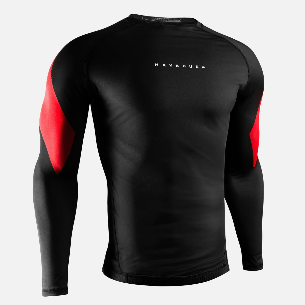 Hayabusa Rashguard Pro Ranked Lange Ärmel - Schwarz