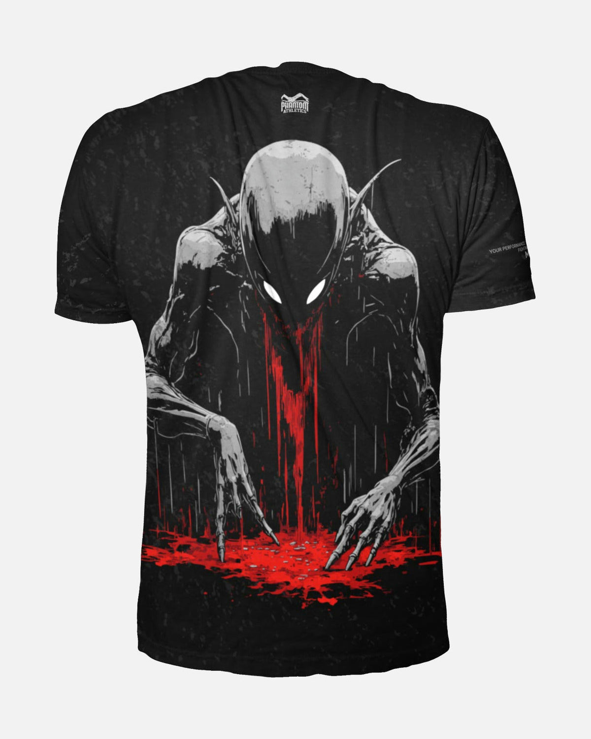 Phantom Athletics T-Shirt EVO+ Nightmare - Schwarz/Rot