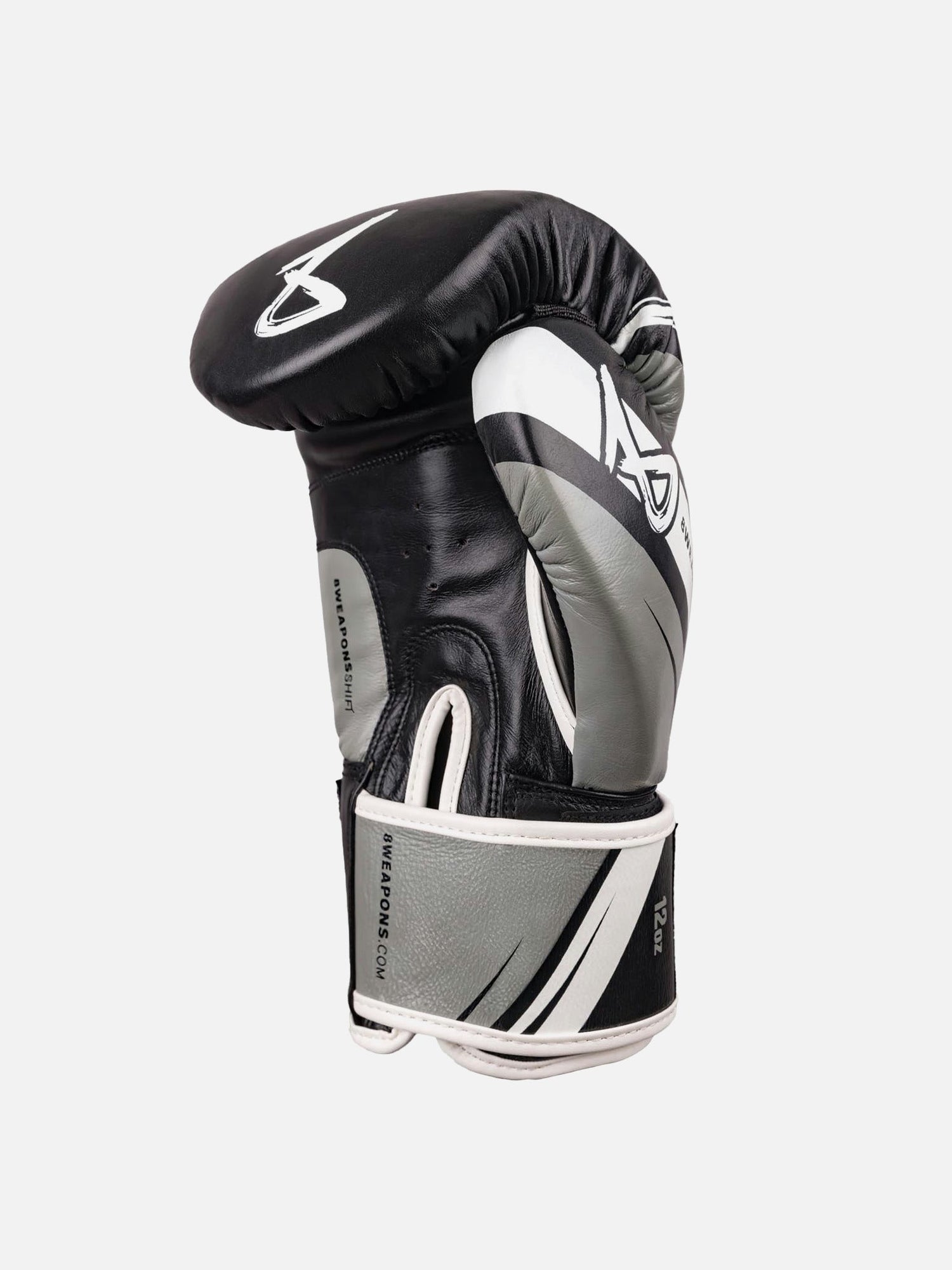 8 WEAPONS Boxhandschuhe Shift - Schwarz/Weiß