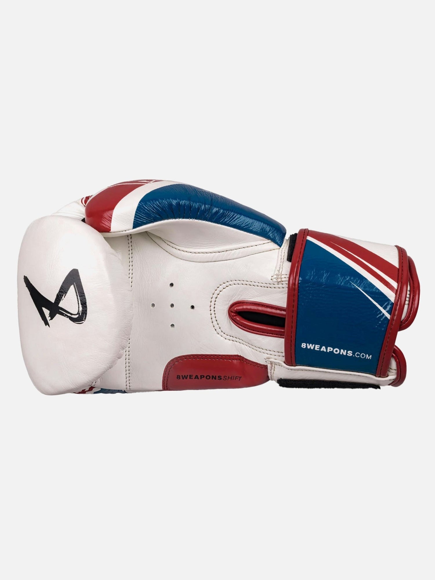 8 WEAPONS Boxhandschuhe Shift - Weiß/Navy/Rot
