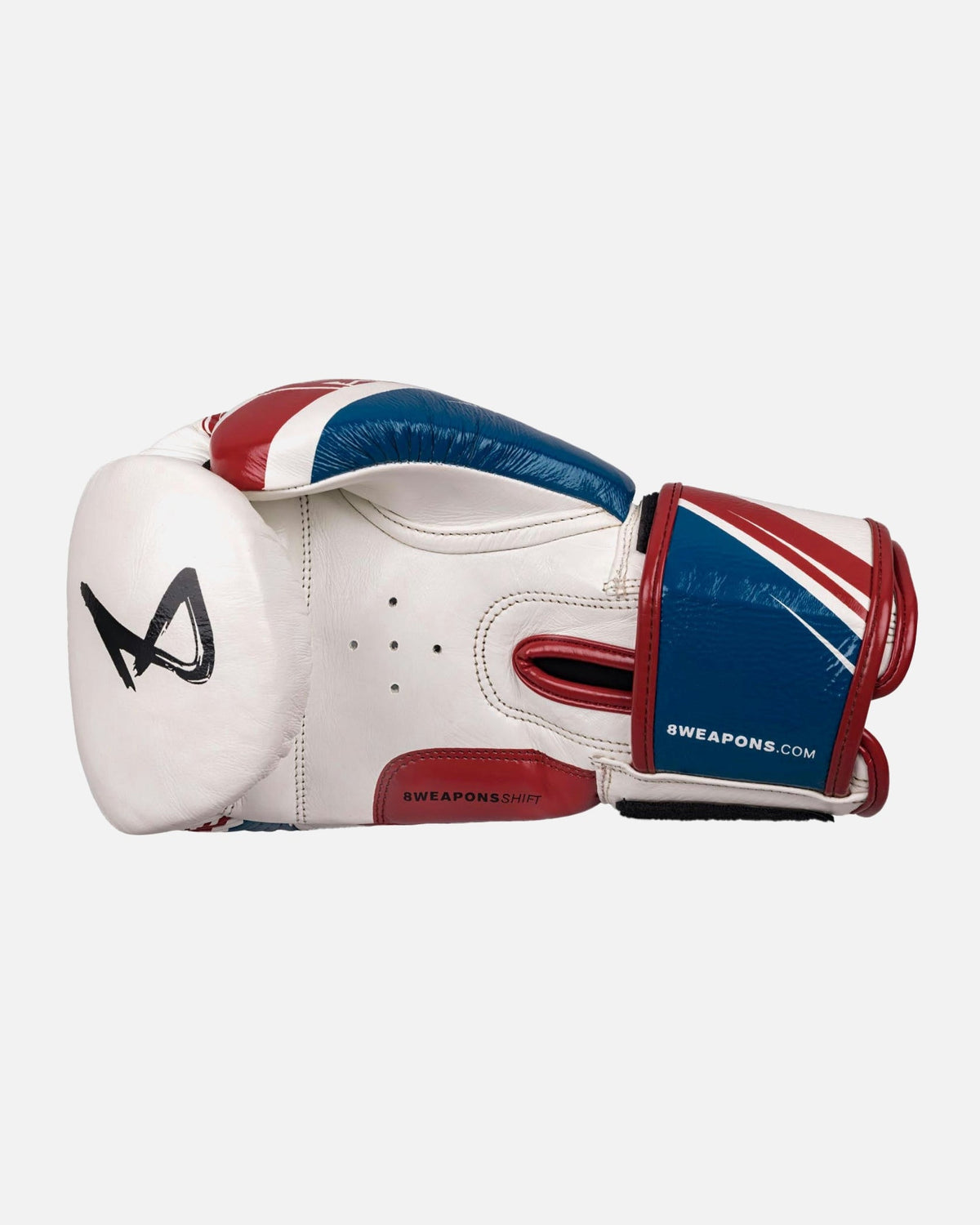 8 WEAPONS Boxhandschuhe Shift - Weiß/Navy/Rot