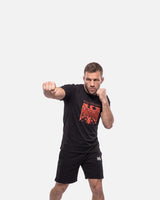Phantom Athletics T-Shirt Germany Never Back Down - Schwarz/Rot