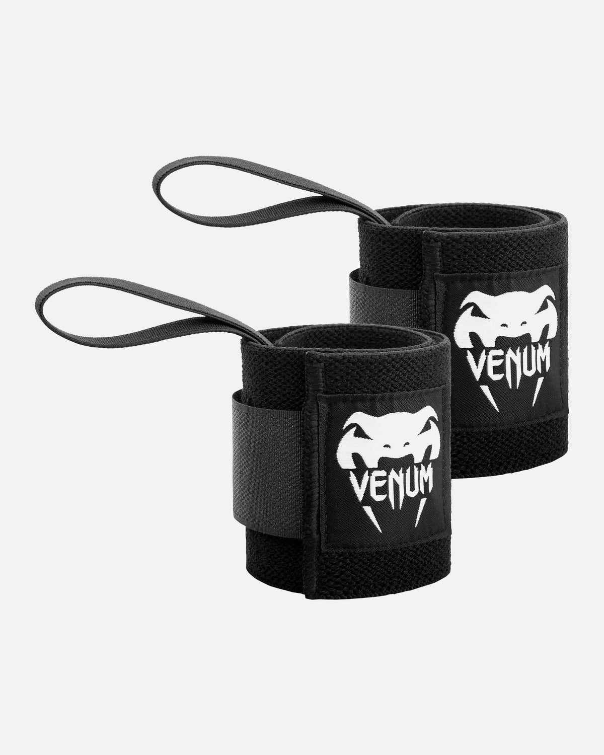 Venum Hyperlift Gewichtheber-Handgelenkbandagen – Schwarz