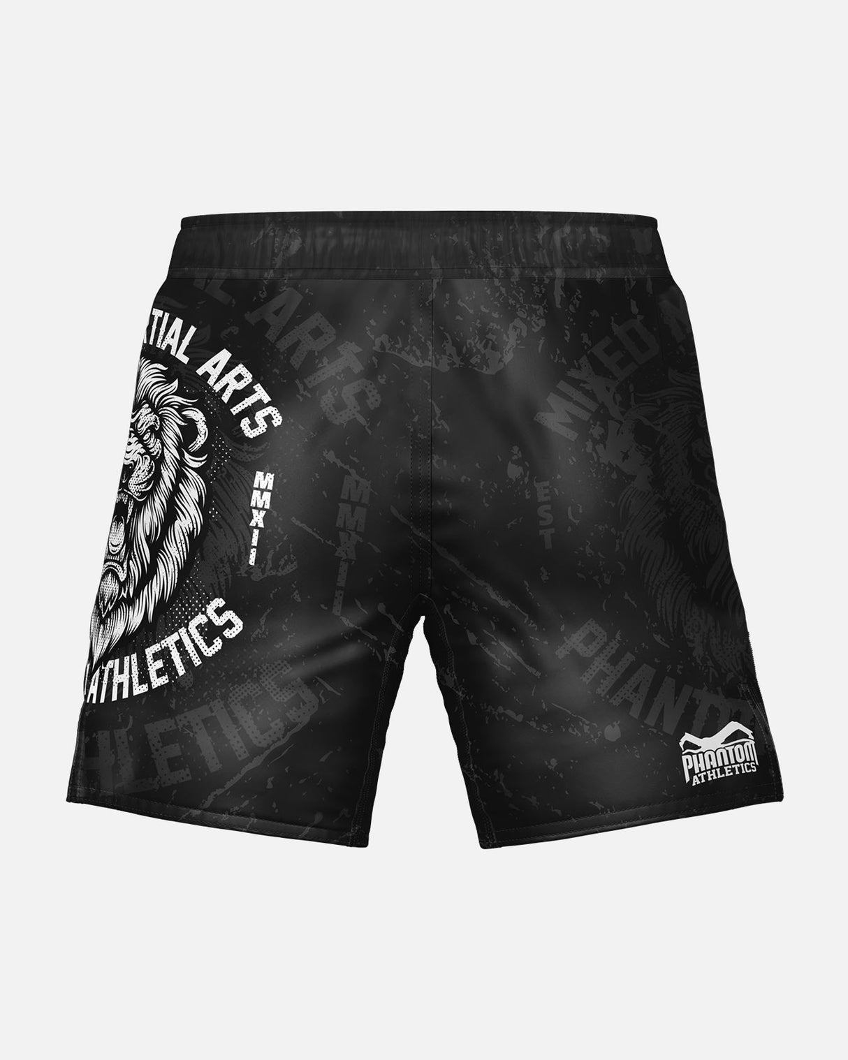 Phantom Athletics MMA Shorts EVO Lionheart - Schwarz/Rot