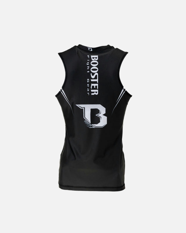 Booster Rashguard Challenge V2 Ärmellos Damen - Schwarz