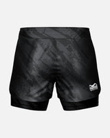 Phantom Athletics MMA Shorts Fusion 2in1 - Grau