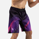 Hayabusa MMA Shorts Apex Nova Herren Lange Ausführung - Lila