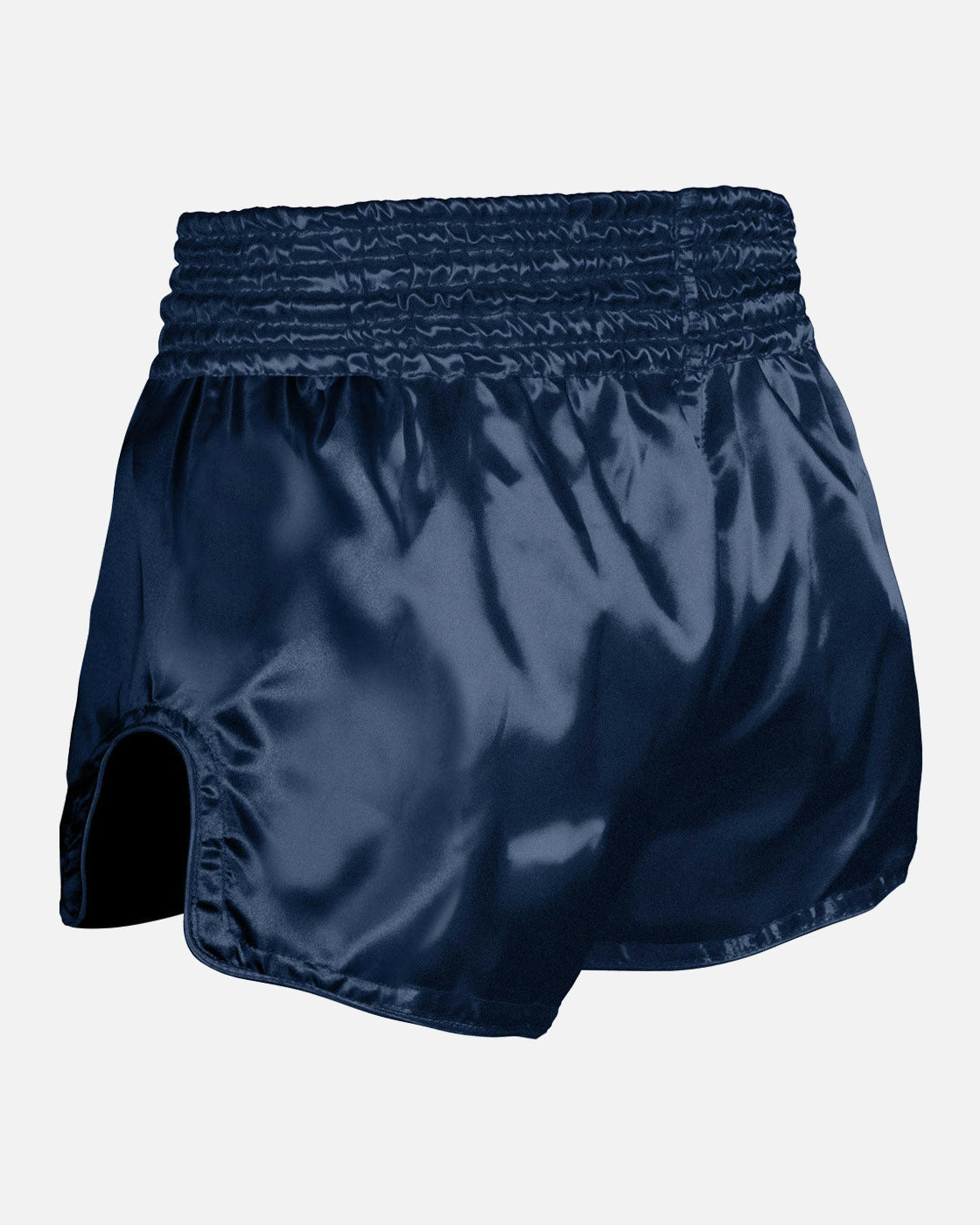 8 WEAPONS Muay Thai Shorts Strike - Dunkelblau/Weiß