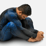 Hayabusa Kompressionsshorts Geo - Blau