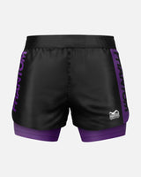 Phantom Athletics Kompressionsshorts Fusion-R 2in1 Ranked - Schwarz/Weiß