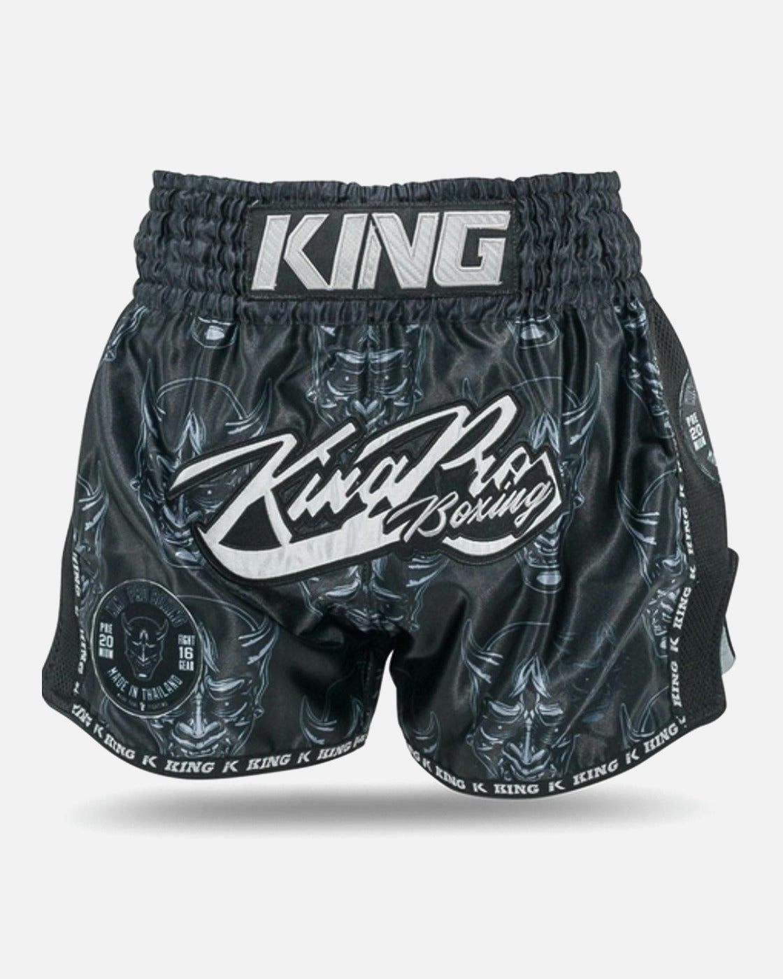 King Pro Boxing Muay Thai Shorts Devil - Schwarz