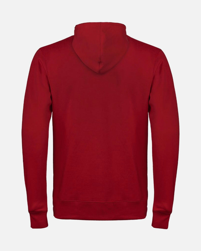 Adidas Hoodie Community Vertical Boxing - Rot/Schwarz