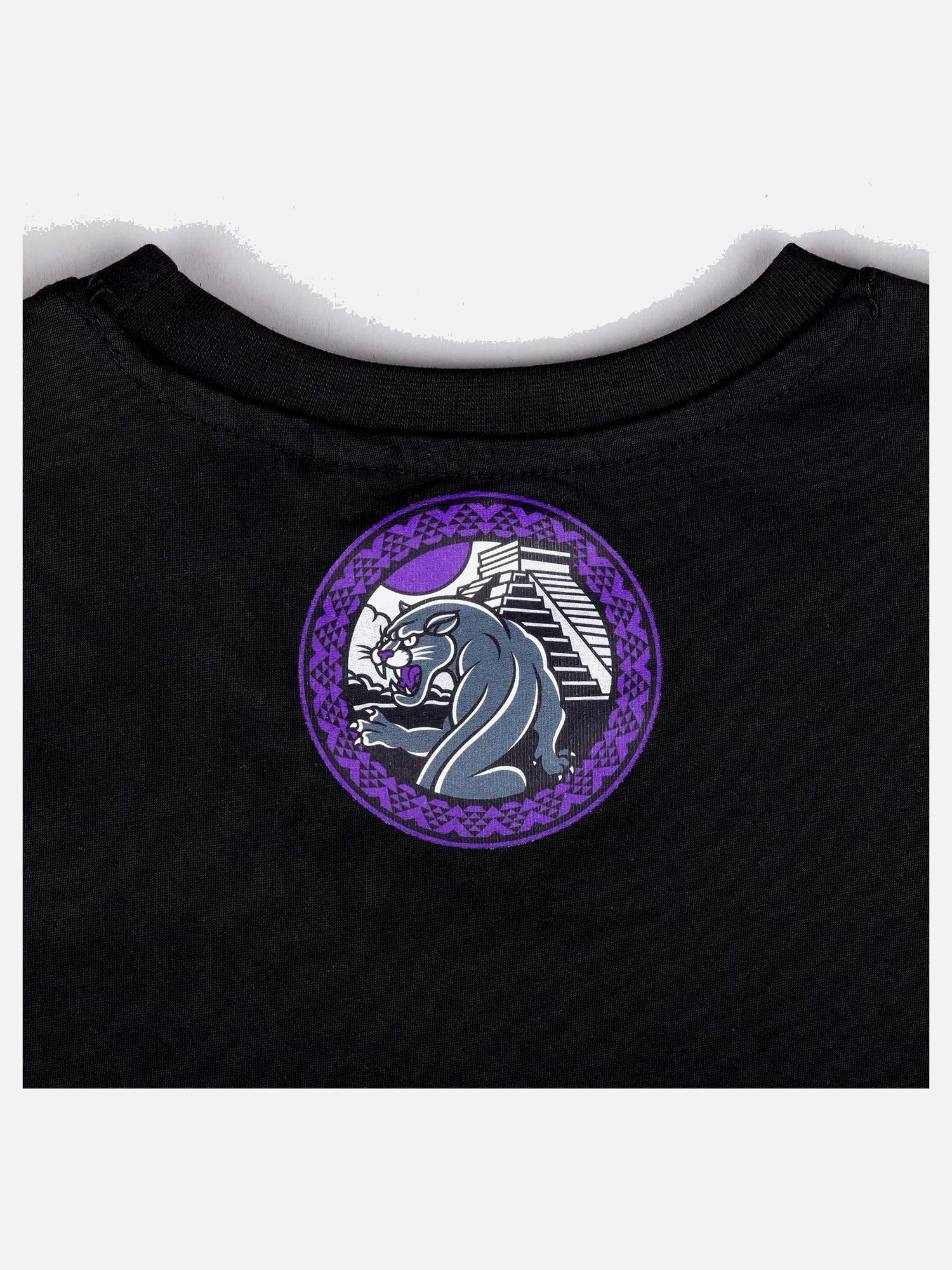 8 WEAPONS T-Shirt Beastial Panther - Schwarz/Lila